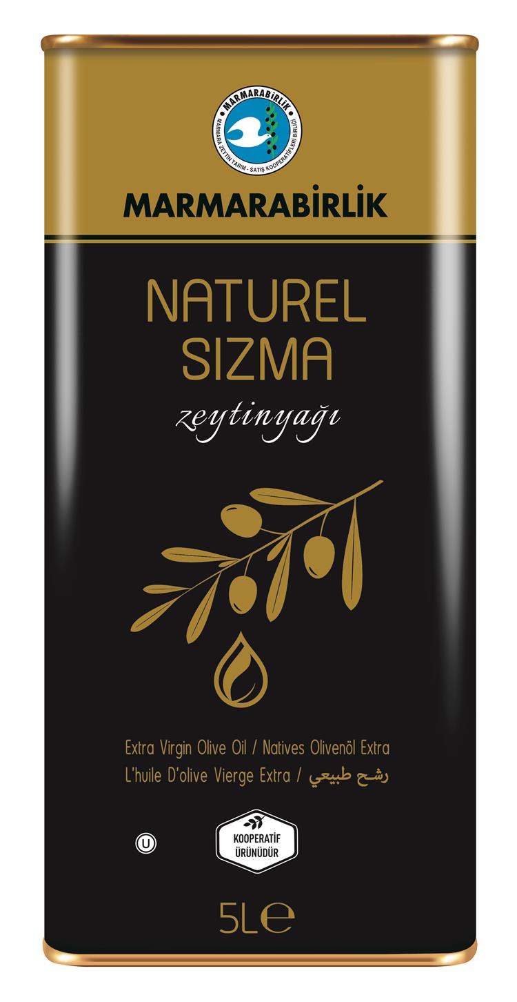 5000 CC. NATUREL SIZMA ZEYTİN YAĞI TENEKE