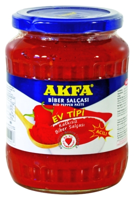 Ev Tipi Acılı Biber Salçası 1500 gr